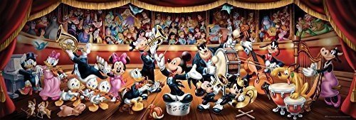 Clementoni 1000 T Collection Panorama Disney Classic, Puzzle