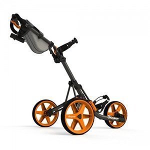 Clicgear Modell 3,5   Golf Push Cart, unisex, Charcoal/Orange, L