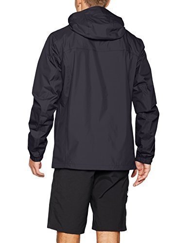 Columbia Wasserdichte Regenjacke für Herren, Pouring Adventure II Jacket, Nylon, Schwarz, Gr. M, XO