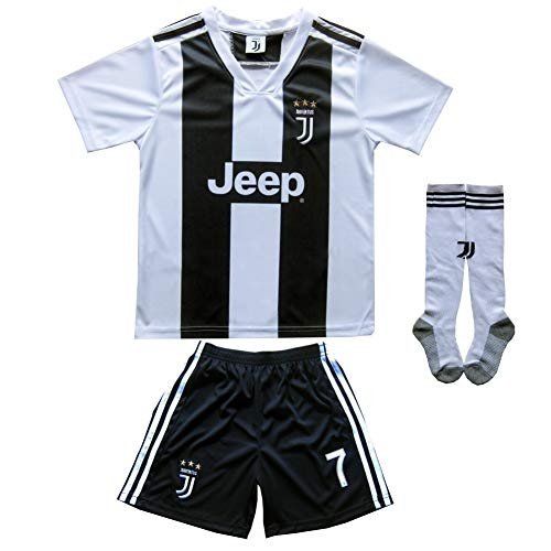 Cristiano Ronaldo Juve Kinder Trikot Hose und Socken