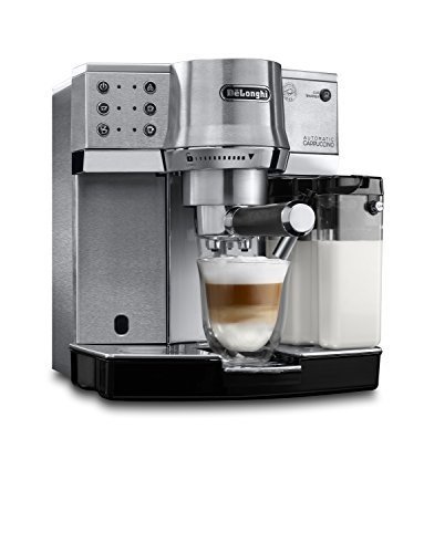 DeLonghi EC 860.M Espresso-Siebträgermaschine (1450 Watt) silber