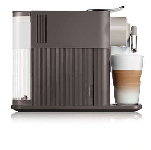 DeLonghi EN 500.BW Kaffeekapselmaschine Lattissima One mit unterschiedlichen Nespresso Kapseln, 1 L,