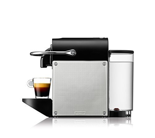 DeLonghi Nespresso EN 125.S Kapselmaschine (1260 Watt, 0,7 Liter, Pixie Electric) silber