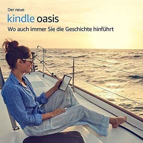 Der neue Kindle Oasis eReader, wasserfest, hochauflösendes 7 Zoll-Display (300 ppi), integriertes A