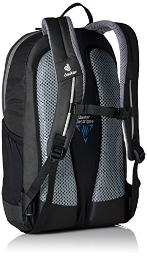 Deuter Herren Rucksack GoGo, Black-Titan, 46 x 33 x 21 cm, 25 Liter, 382001674900