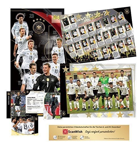 DFB Nationalmannschaft: Adventskalender mit ScanWish-Funktion