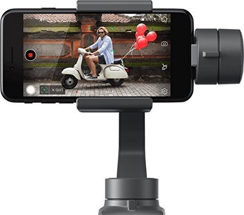DJI Osmo Mobile 2 - Gimbal Handkamerastabilisator für Apple iPhone I Smart Motion Kamera mit integr