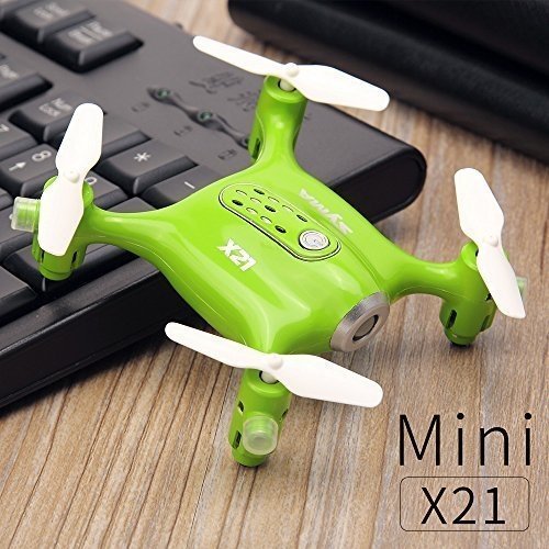 DoDoeleph Mini Drohne Syma X21 Remote Control UFO Quadrocopter 2.4G 4CH 6 Achse Spielzeug Für Kinde