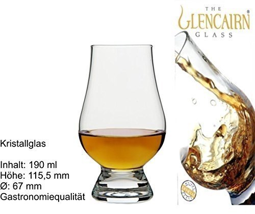 Ein Original The Glencairn Glass, Glas mit Whiskey Design inkl. Wunschgravur Gravur Wunschtext