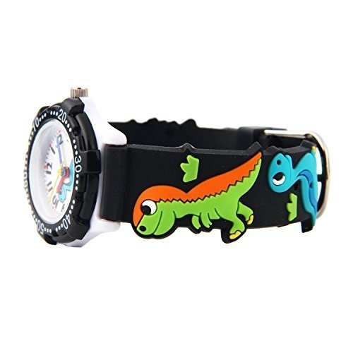 Eleoption Wasserdicht 3D Cute Cartoon Digital Armbanduhr