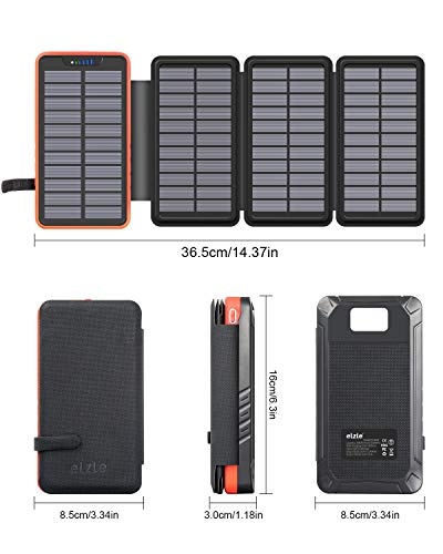 Elzle Solar PowerBank 26800mAh