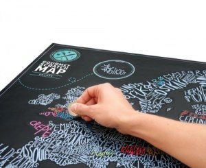 Europakarte Scratch Map Gourmet