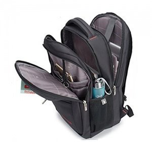 Evay 35L 17 Zoll Geschäfts Laptop Rucksäcke Herren Damen Wasserdichter Spielraum Business Rucksack