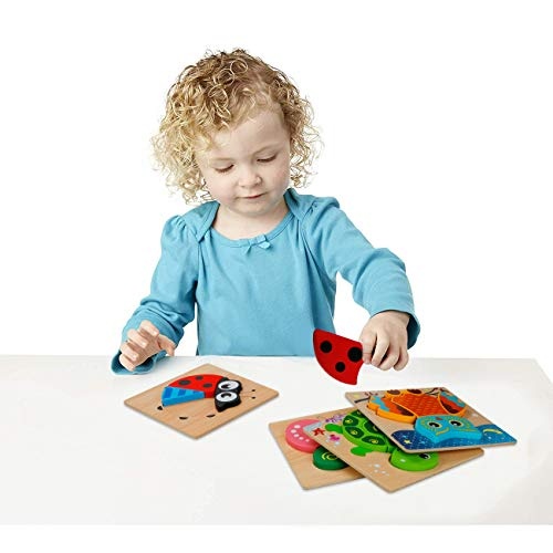 EXTSUD 3D Kinder Holzpuzzle