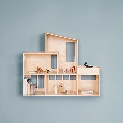 Ferm Living Miniatur Puppenhaus - MDF - 66,8 x 55,5 x 20 cm
