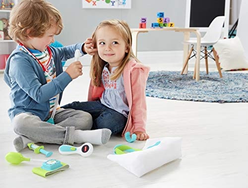 Fisher-Price Arzttasche 7-teiliger Doktorkoffer zum Rollenspiel