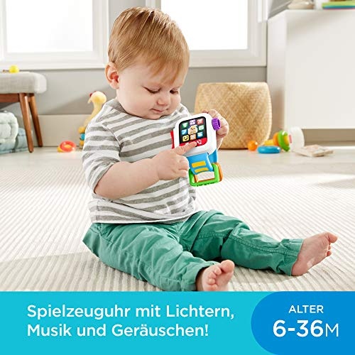 Fisher-Price Lernspaß Smart Watch, Musikspielzeug für Babys