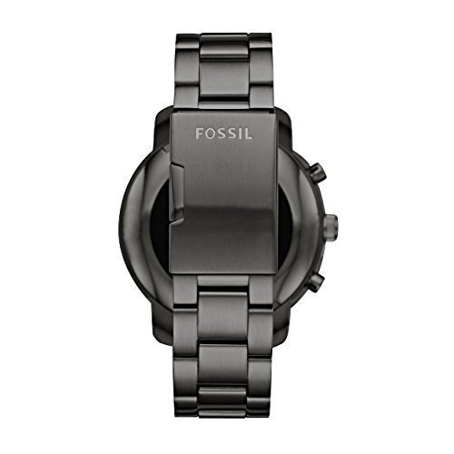 Fossil Herren Smartwatch Q Explorist 3. Generation - Edelstahl - Grau / Eindrucksvolle Smartwatch mi