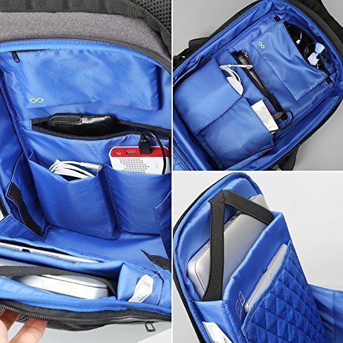 Fresion Anti-diebstahl Laptop Rucksack mit USB Ladeanschluss Wasserdicht Business Taschen Rucksäcke