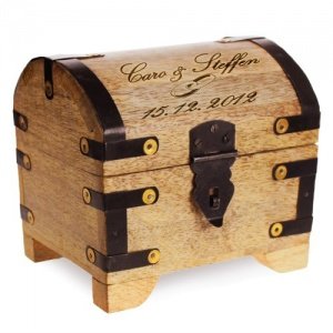 Geld Schatztruhe zur Hochzeit