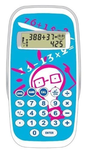 Genie BT11 Rechentrainer (Lernspiel, Mathe lernen durch ca. 300.000 Aufgaben, Inkl. Taschenrechner-F