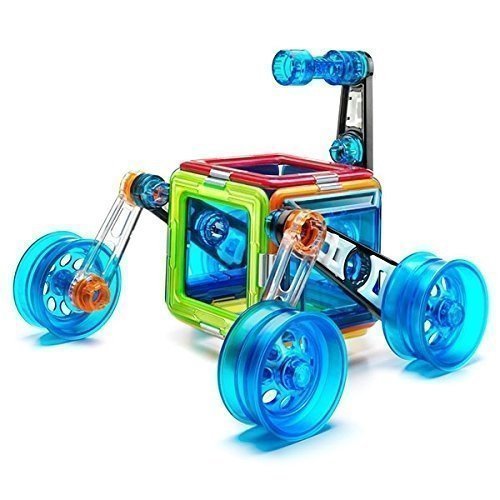 Geosmart Magnetformen Magnet Moon Lander mit Fernbedienung 31 Teile GEO 212