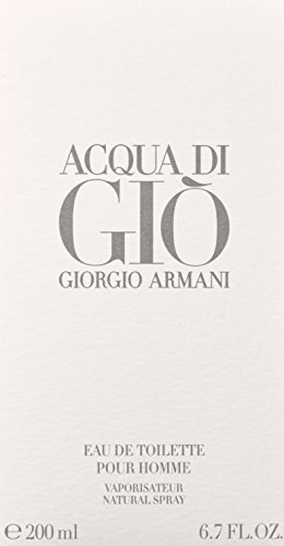 Giorgio Armani Acqua di Gio Homme, Eau de Toilette, 1er Pack (1 x 200 ml)
