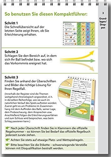 Golfregeln kompakt 2016-2018: Der praktische Regelführer zur Verwendung auf dem Platz