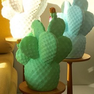 Goodnight Light - Kaktus, The Cactus - Nachttischlampe, Lampe, Tischlampe - Farbe: Grün - LED Lampe