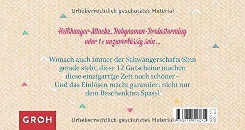 Gutscheinbuch Hurra, du wirst Mama: 12 Verwöhngutscheine für die Schwangerschaft