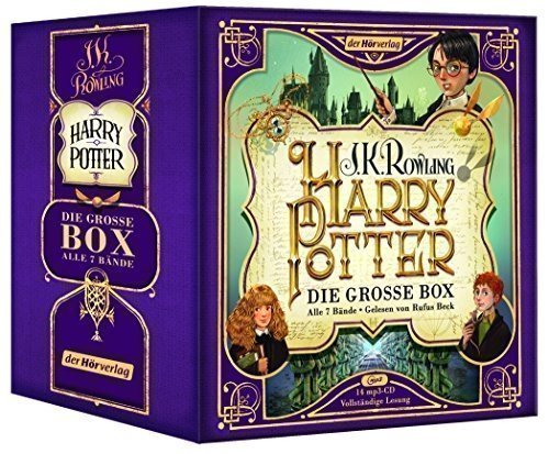 Harry Potter. Die große Box zum Jubiläum. Alle 7 Bände.: Gelesen von Rufus Beck