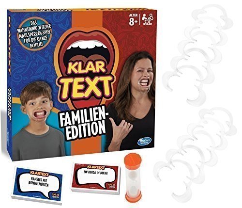 Hasbro Gaming Klartext Familien-Edition Partyspiel