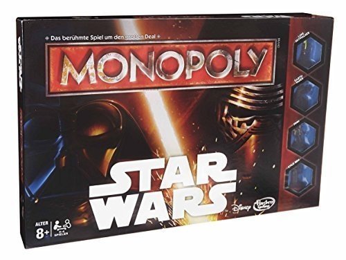 Hasbro Spiele B0324100 - Monopoly Star Wars, Familienspiel