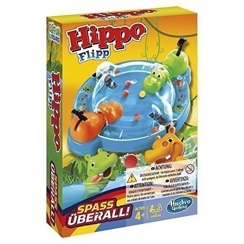 Hasbro Spiele Hippo Flipp Kompakt