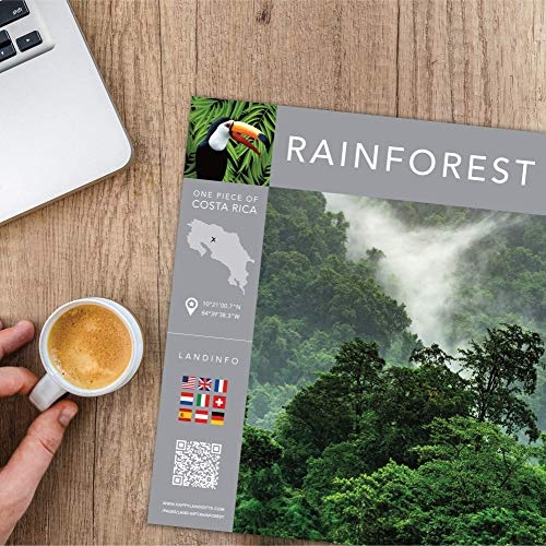 happylandgifts® 1m² echter Regenwald in Costa-Rica