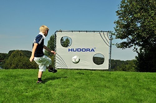 HUDORA Fußball-Tor Freekick mit Torwand - Fußballtor Garten - 76900