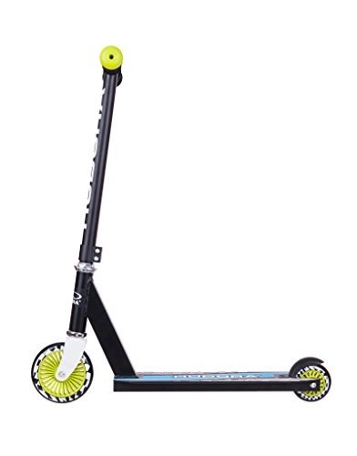 HUDORA Kinder-Roller Evolution Boy Scooter Kinder, Schwarz, Umstellbarer Scooter für Kinder, 22015