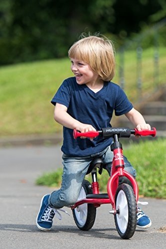 HUDORA Laufrad Toddler für die Kleinsten - 10 Zoll, rot - 10340