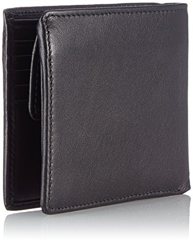 HUGO BOSS Herrenbörse Asolo, Black, (BxHxT) 12 x 9,5 x 1,5 cm