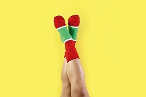 ICEPOP Socken Wassermelone