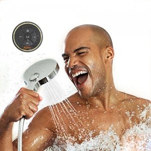 iFox iF012 - Bluetooth-Lautsprecher für die Dusche - Zertifiziert wasserdicht