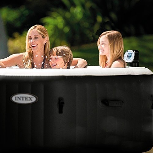 Intex 28454 Pure SPA 79 Zoll Octagon - Bubble, Jet und Salzwassersystem