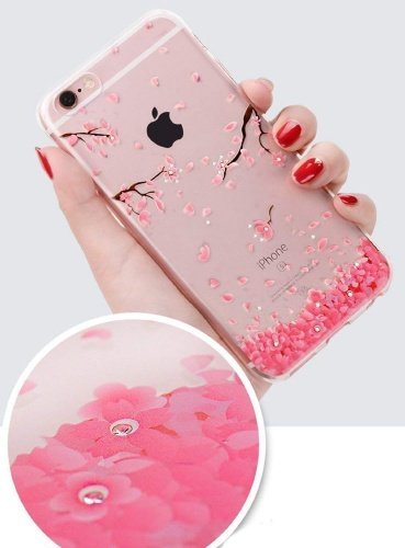 iPhone Glitzer Silikon Case