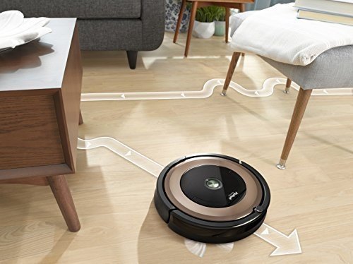 iRobot Roomba 895 Staubsaugroboter (fortschrittliche Reinigungsleistung mit Dirt Detect, für alle B