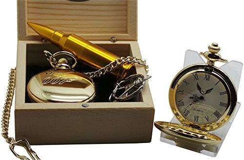 James Bond Collection Taschenuhr und Schlüsselanhänger