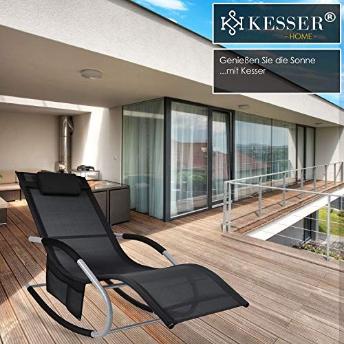 KESSER® Sonnenliege Relaxliege Schwungliege