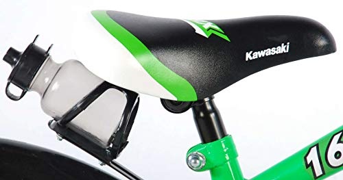 Kinder Fahrrad Kawasaki KBX 16 mit Rücktrittbremse und Trinkflasche