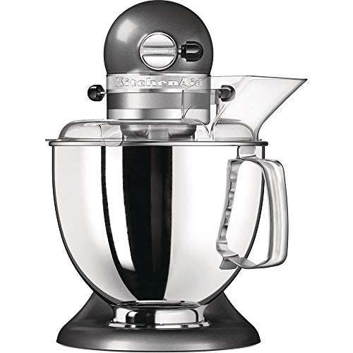 KitchenAid Küchenmaschine Artisan 4,8L Medaillon Silber