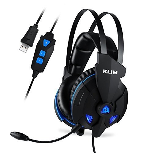 KLIM IMPACT - Gaming Headset und Mikro (USB) - 7.1 Surround-Sound   Isolation