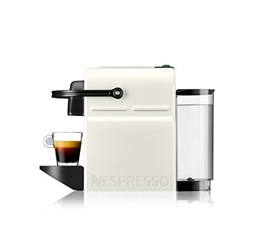 Krups Nespresso XN1001 Inissia Kaffeekapselmaschine inklusive Welcome Pack mit 16 Kapseln, weiß